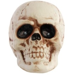 Calavera Luminosa LED � Ojos Rojos � 16 cm. n�2