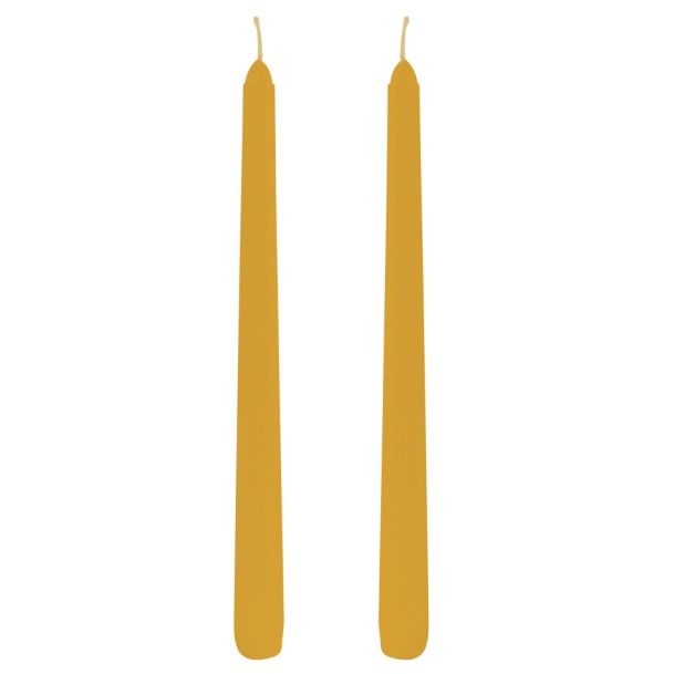 Set de 2 Velas Flambeau Amarillo Girasol 