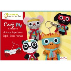 Caja Creativa Mini Couz IN Super Hero Animals. n2