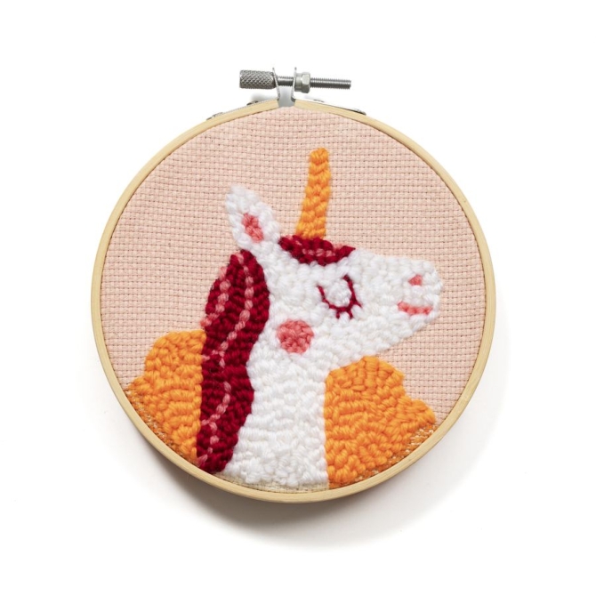 Punch Needle - Unicornio 