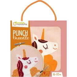 Punch Needle - Unicornio. n°3