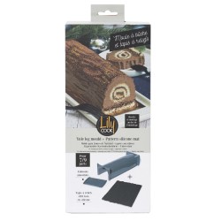 Molde Tronco Navideo  +  Caja Platos. n4
