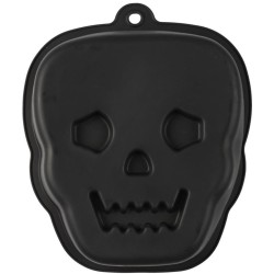 Molde Calavera Relieve - Silicona. n3