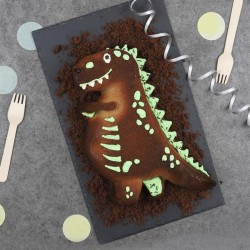 Molde Dino Relieve - Silicona. n°2