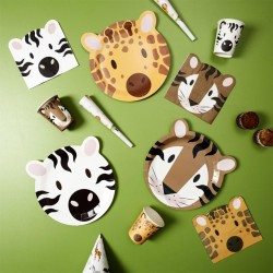 20 Servilletas Savanna - Jirafa. n1