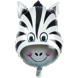 Kit 6 Globos Sabana - Cebra. n1