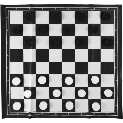 Juego gigante de ajedrez y damas al aire libre. n°2