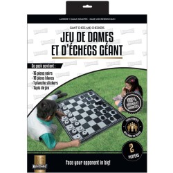 Juego gigante de ajedrez y damas al aire libre. n°5