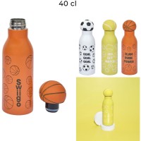 Botella de agua deportiva Iso Swiigo - 40 cl - Baloncesto