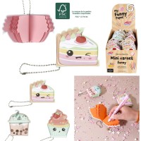 Mini libreta suave al tacto, divertida y kawaii.