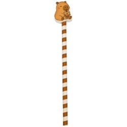 L�piz Capybara con goma de borrar. n�4