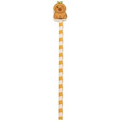 L�piz Capybara con goma de borrar. n�5