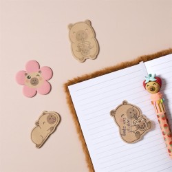 Cuaderno adhesivo Capibara. n°1