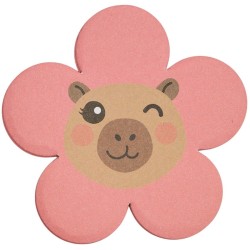 Cuaderno adhesivo Capibara. n°6