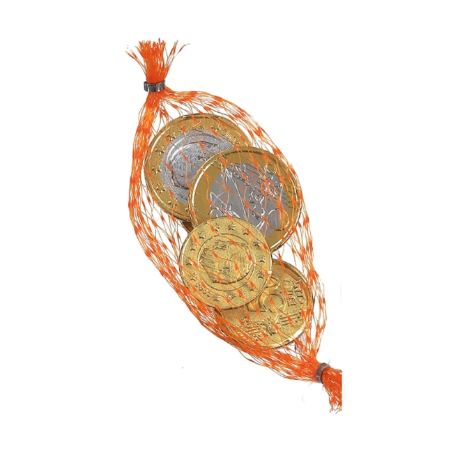 monedas de chocolate de oro 