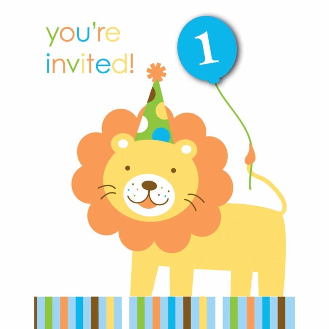8 Invitaciones 1 ao ternura 