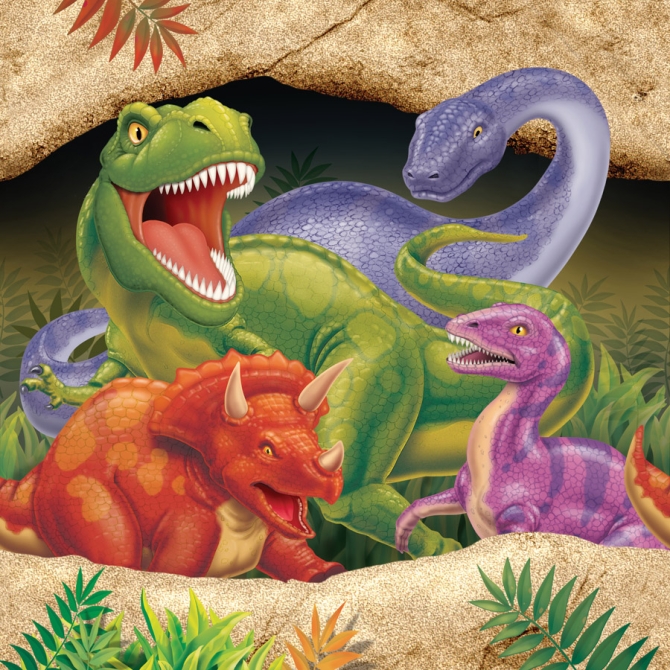 Mantel Dino Attack 