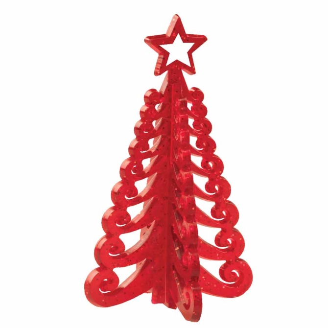2 rboles 3D brillantes 