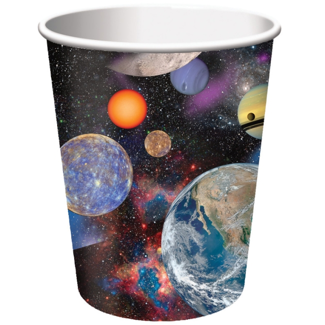 8 vasos Espacio 