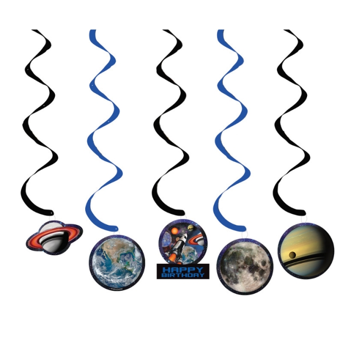 5 guirnaldas espirales Espacio 