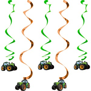 5 decoraciones colgantes de tractores grandes