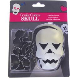 10 cortadores de galletas Skull and Co. n°1