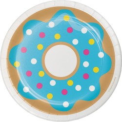 8 platos Donuts Party. n°1