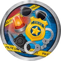 8 platos de Paw Patrol