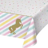 Mantel Unicornio Pastel Arcoiris