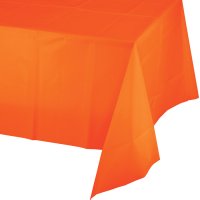 Mantel naranja (2,74 m) - Plástico
