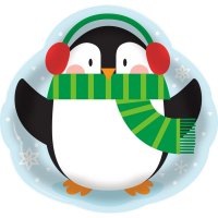 Bandeja Pingüino Plástico Grande (36cm)