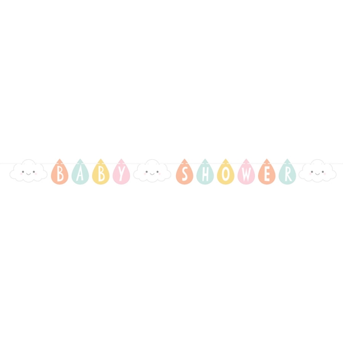 Baby Shower Nube Guirnalda (2, 60 m) 