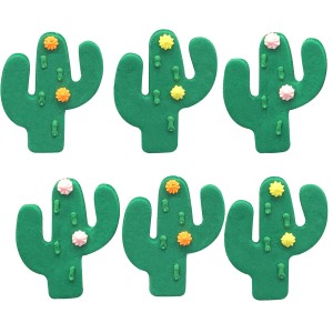 6 Decoraciones de Cactus - Azcar