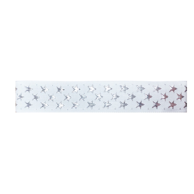 Cinta Navideña para Tarta - Blanca (2 m) 