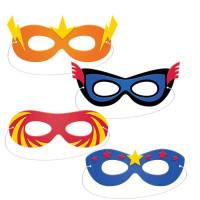 4 máscaras de superhéroes