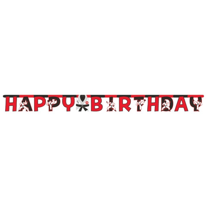 Guirnalda de letras de feliz cumpleaos Krate Party 