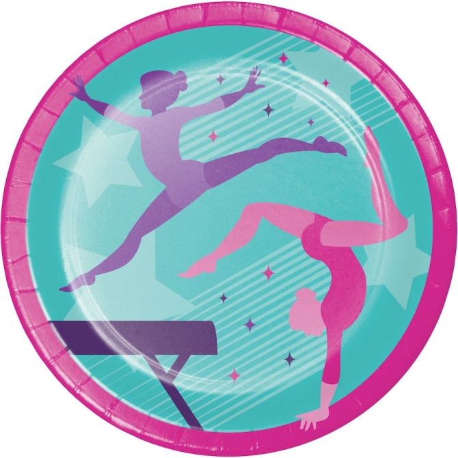 8 platos Gimnasia Party 