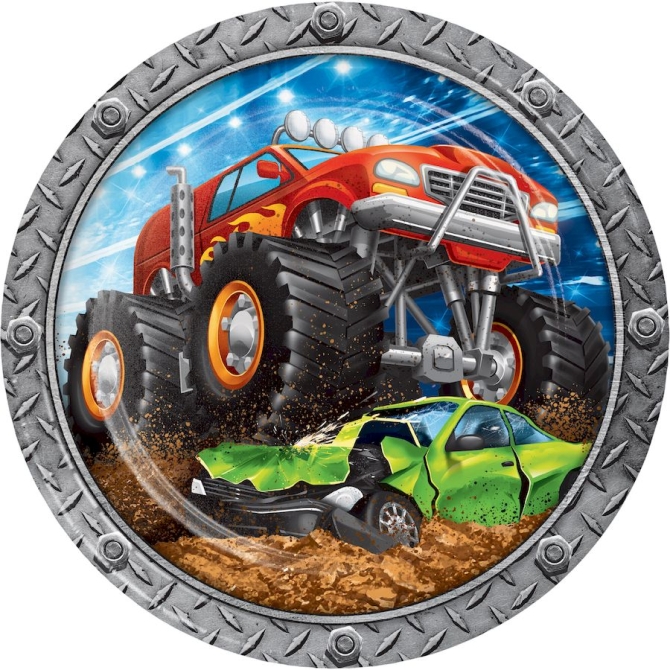 8 platos Monster Truck Rally 