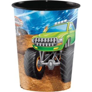 Vaso Monster Truck Rally grande (47 cl) - Plstico