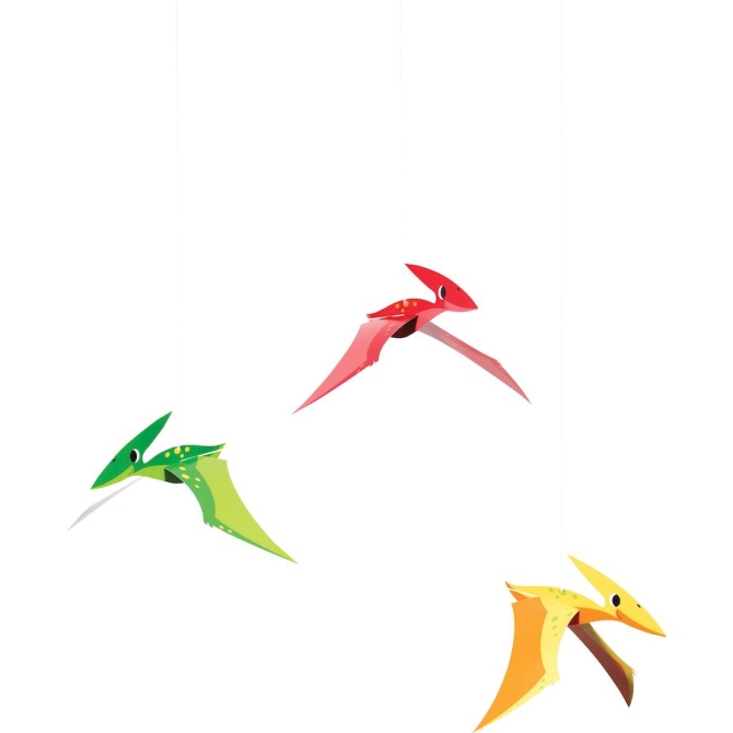 3 decoraciones colgantes Dino Boy 