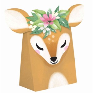 8 cajas de regalo de cervatillo floral