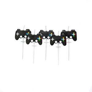 5 Mini Velas - Juego Fiesta