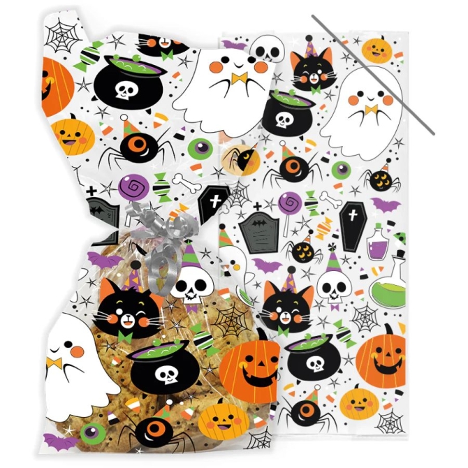 20 bolsas de regalo de Halloween - Kawai 