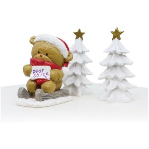 Set de decoracin de lona - Osito de peluche