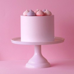 Soporte pequeño para tarta rosa - 23, 5 cm. n°2