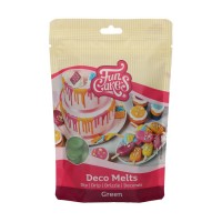 Funcakes Deco Melts Verde - 250g