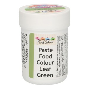 FunCakes FunColours Colorante Alimentario en Pasta - Verde Hoja 30g