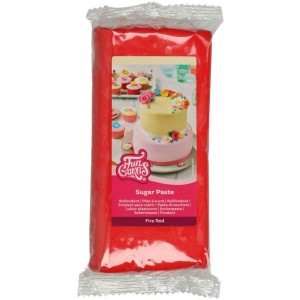 Fondant FunCakes Rojo - 1kg