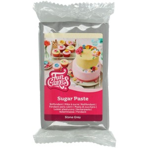 Pasta de Azcar FunCakes Gris - 250g