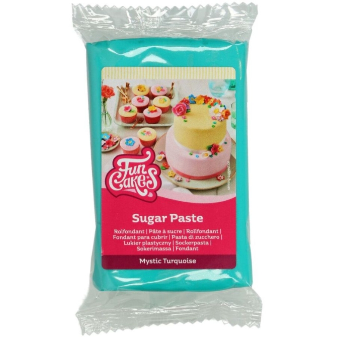 FunCakes Pasta de Azcar Turquesa - 250g 